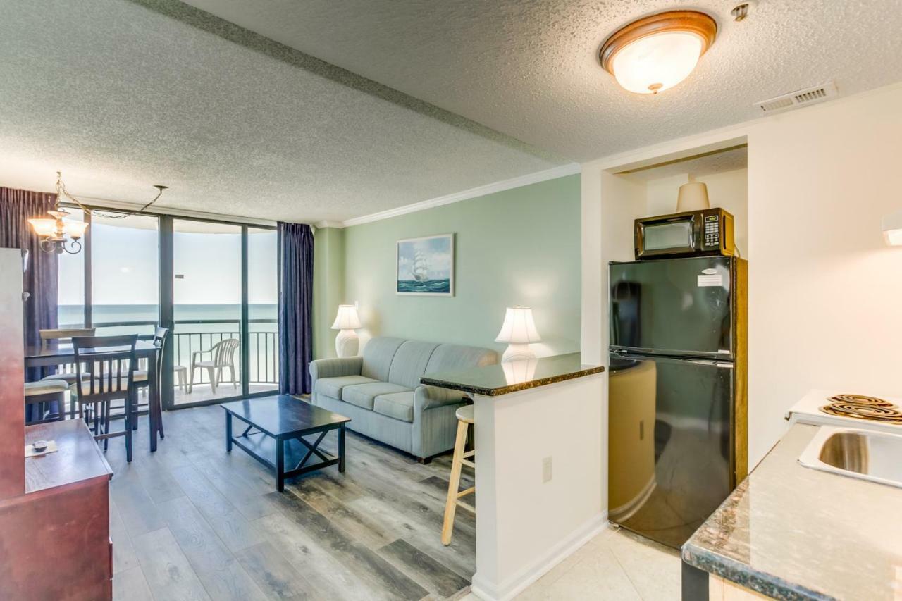 Oceanfront Condo W Balcony King Bed Meridian Plaza Миртъл Бийч Екстериор снимка