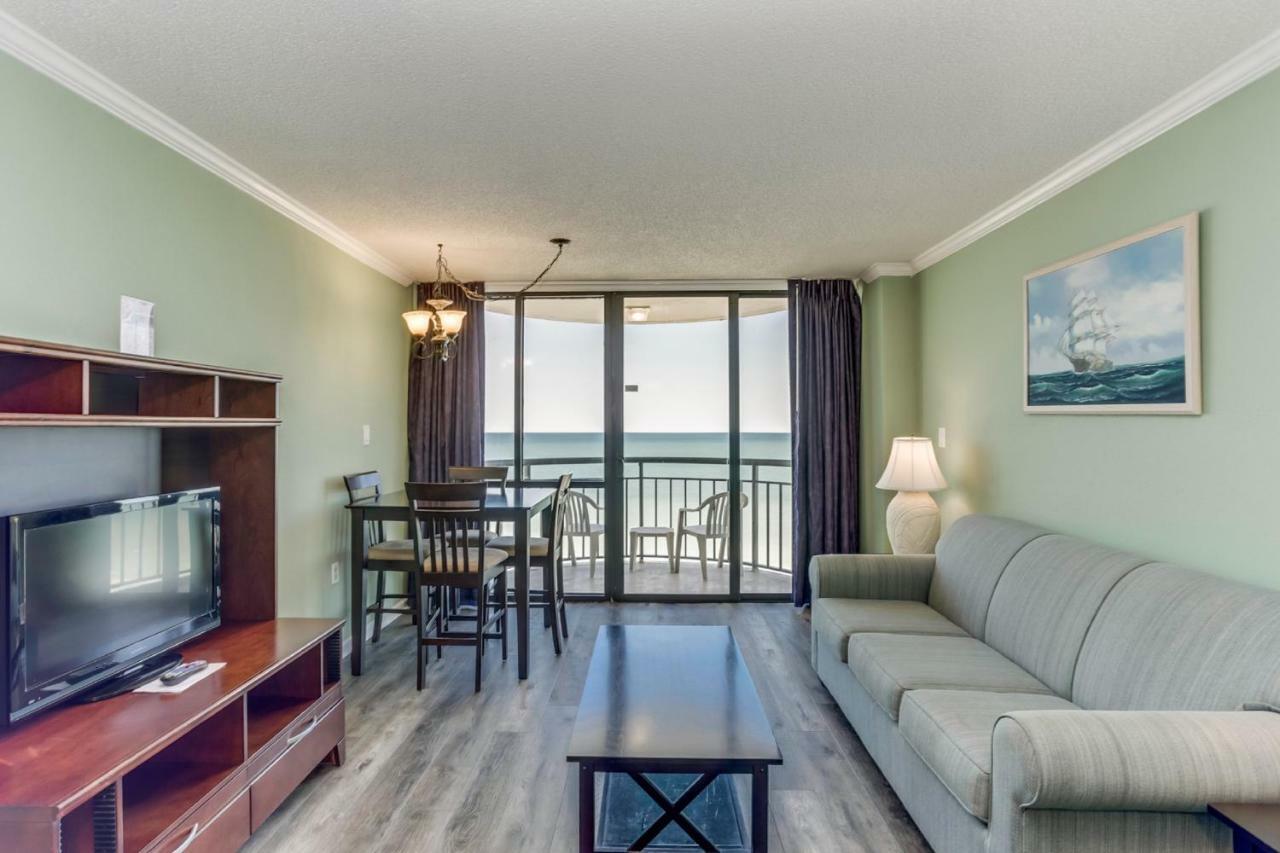 Oceanfront Condo W Balcony King Bed Meridian Plaza Миртъл Бийч Екстериор снимка