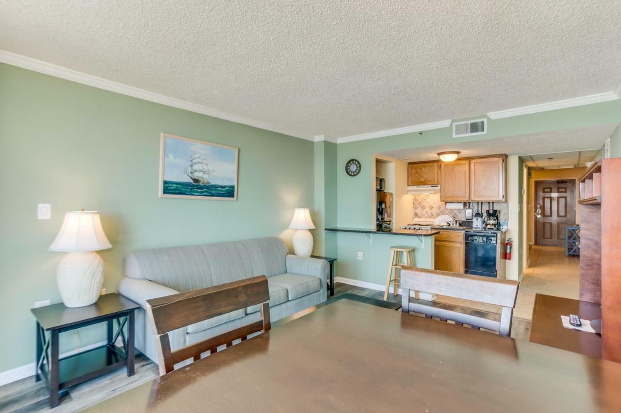 Oceanfront Condo W Balcony King Bed Meridian Plaza Миртъл Бийч Екстериор снимка