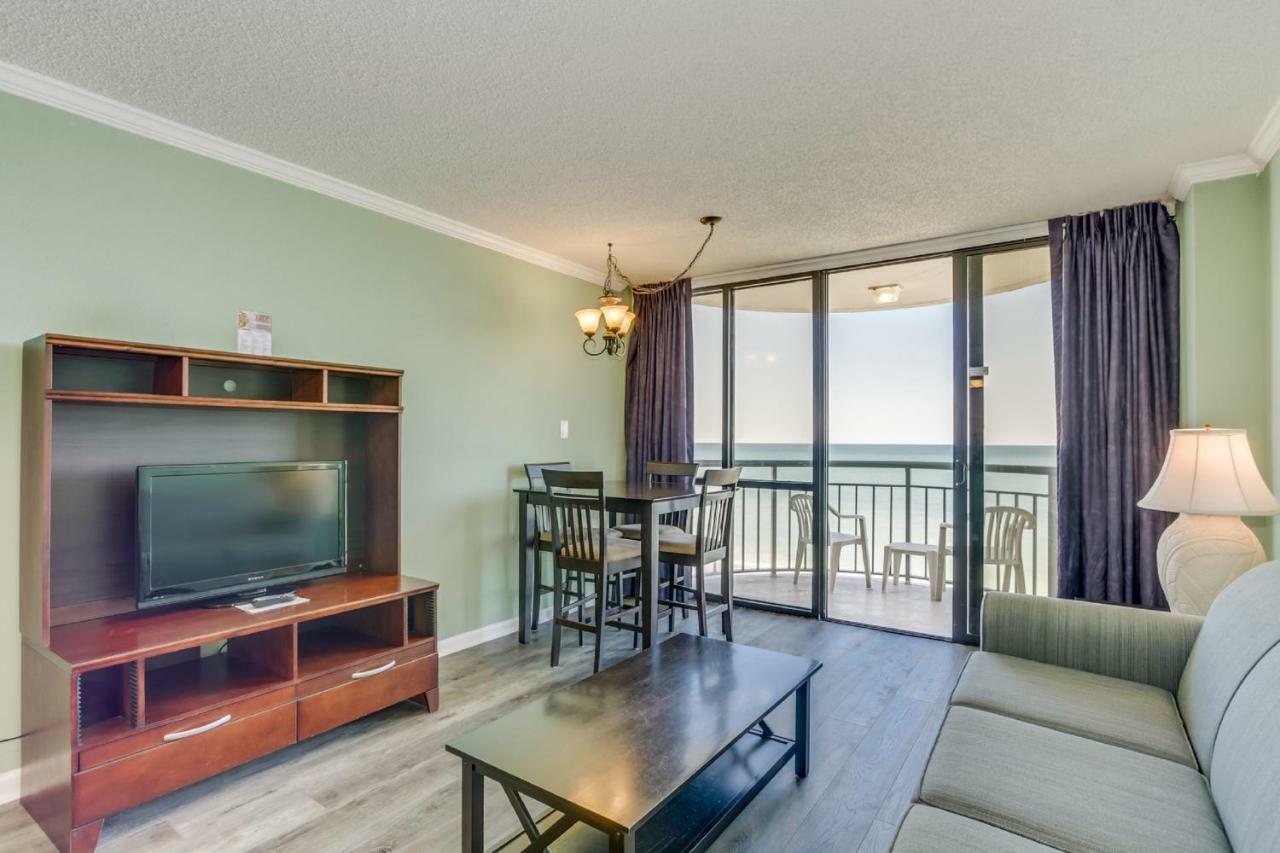 Oceanfront Condo W Balcony King Bed Meridian Plaza Миртъл Бийч Екстериор снимка